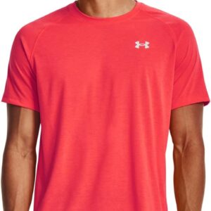 Under Armour Ua Streaker Herren atmungsaktives Sporthemd, kurzärmeliges T-Shirt mit schlanker Passform