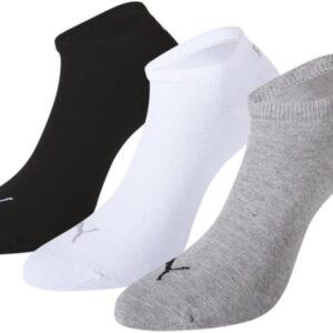 Puma Damen Unisex Sneaker Plain Socken (3er Pack)