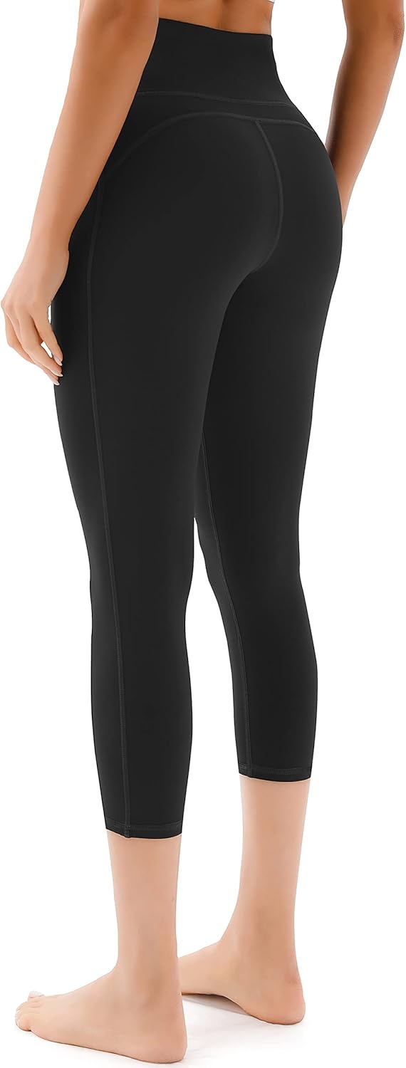 Persit Damen -Sport -Leggings mit Taschen, undurchsichtige Sporthosen, Yogamosen, Streetwear – Bild 3