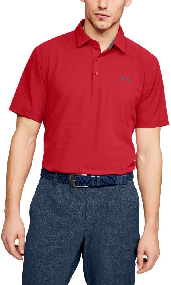 Under Armour Herren Playoff entlüftete gewebte Poloshirt