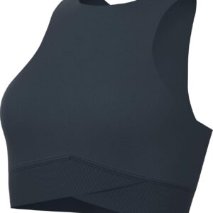 Nike Women’s One Twist Sports BH mit hellem Halt, leichter Futter und hohem Hals für Frauen Sport BH