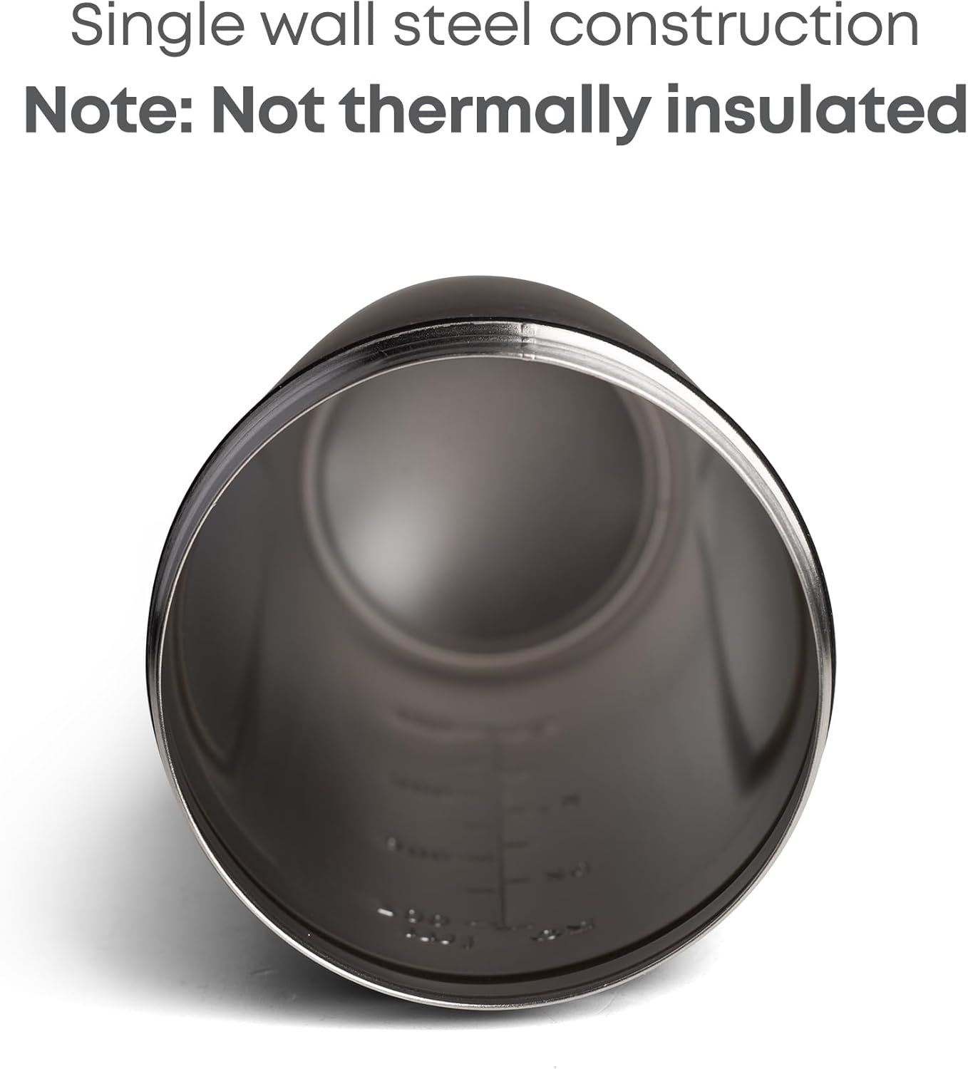 Smartshake Rockband Reforce Edelstahl Protein Shaker Flasche 900 ml | 30 oz - Leckschutz -Schraufdeckel - BPA Free - Unisex - Metallica, beängstigender Typ – Bild 4