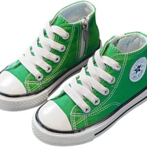 Debaijia Canvas Schuhe Kindertrainer Jungen Laufschuhe Trainer Mädchen Sportschuhe Nicht-Schlupf-Freizeitschuhe Straße Laufschuhe