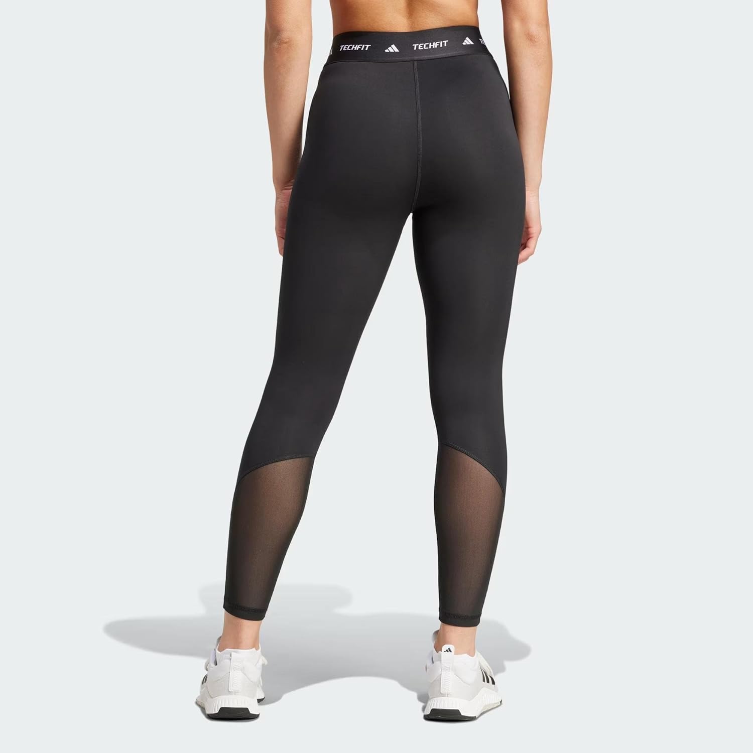 adidas Damen Strumpfhose Techfit 3 Stripes 7/8 Leggings – Bild 2