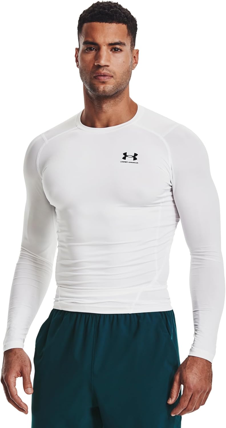 Under Armour Herren ua hg armor Comp Ls -Signalfunktionshemd, atmungsaktives Langarmhemd (Packung von 1) – Bild 2