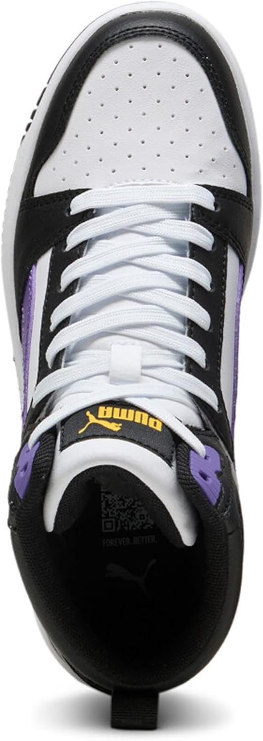 Puma Unisex Kinderrebound V6 Mid JR Trainer – Bild 5