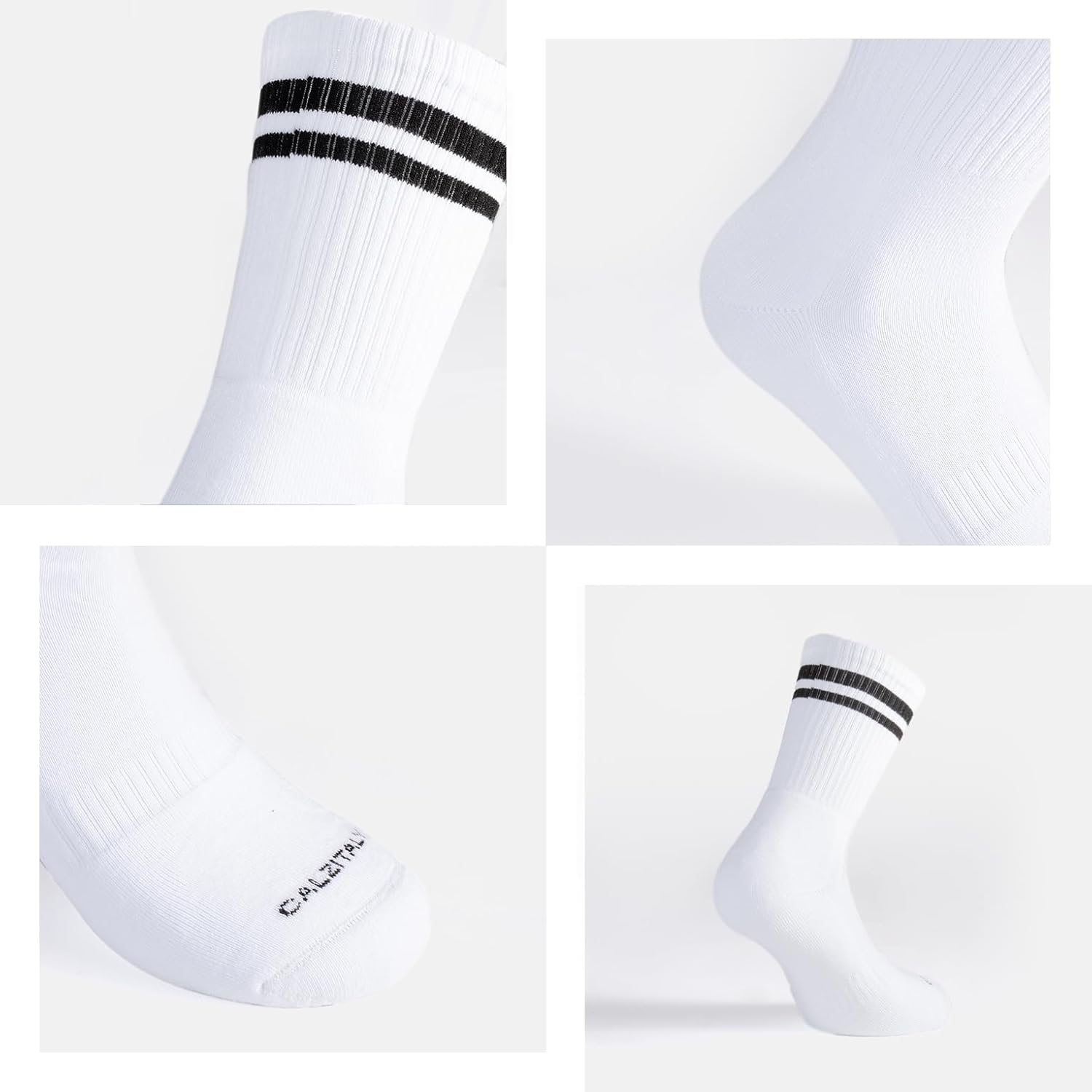 Calzitaly Pack von 2-3-4 Paar Unisex-Tennissocken, Padel Running Crossfit Fitness, atmungsaktive und Polsterung, Sportsocken für Männer und Frauen, hergestellt in Italien – Bild 7