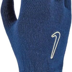 Nike Stricktechnolog- und Griffhandschuhe Männer blaue Zitronen Twist Handschuhe