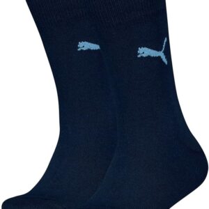 Puma Easy Rider Junior Long Socken 2 Paare EU 31-34, Blau