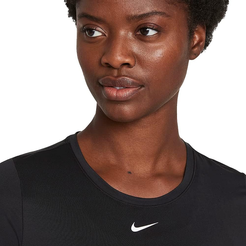Nike Women's w nk ein df ss schlankes Top T-Shirt – Bild 2
