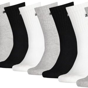 Puma Junior Crew Kinder Tennissocken für Mädchen und Jungenpackungen von 9