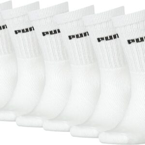 Puma Tennis Socken Crew Kinder Tennis Socken Sportsocken Unisex für Mädchen und Jungen 6 Paare