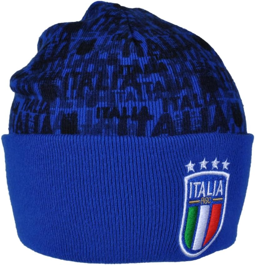 Figc Unisex 253045 Mütze Hut, Blau, Einheitsgröße, Blau – Bild 4