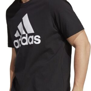 adidas männliche Erwachsene Essentials Single Jersey Big Logo Langarm T-Shirt (Packung von 1)