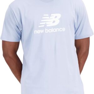 Neues Gleichgewicht NB Essentials gestapeltes Logo-T-Shirt