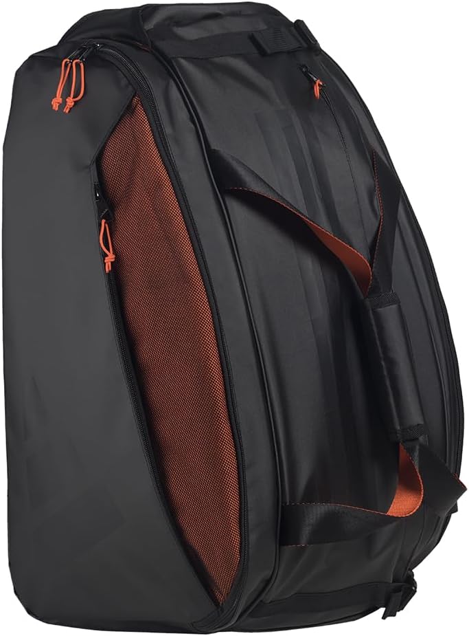 adidas Schlägertasche Multigame Schwarz/Orange 3.4 Schlägertasche Schwarz - Orange – Bild 3