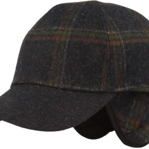 Breiter Männer Winter Baseball Mütze Baseball Cap mit ausklappbar