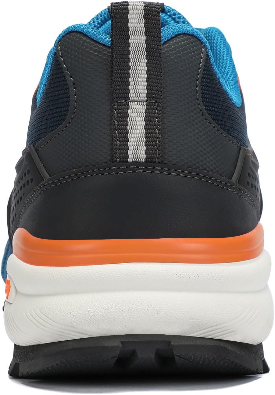 Kricely Herren Trail Laufschuhe, Straßenlaufschuhe, Trainer, leichte Wanderschuhe, Fitnessschuhe, Trekkingschuhe – Bild 3