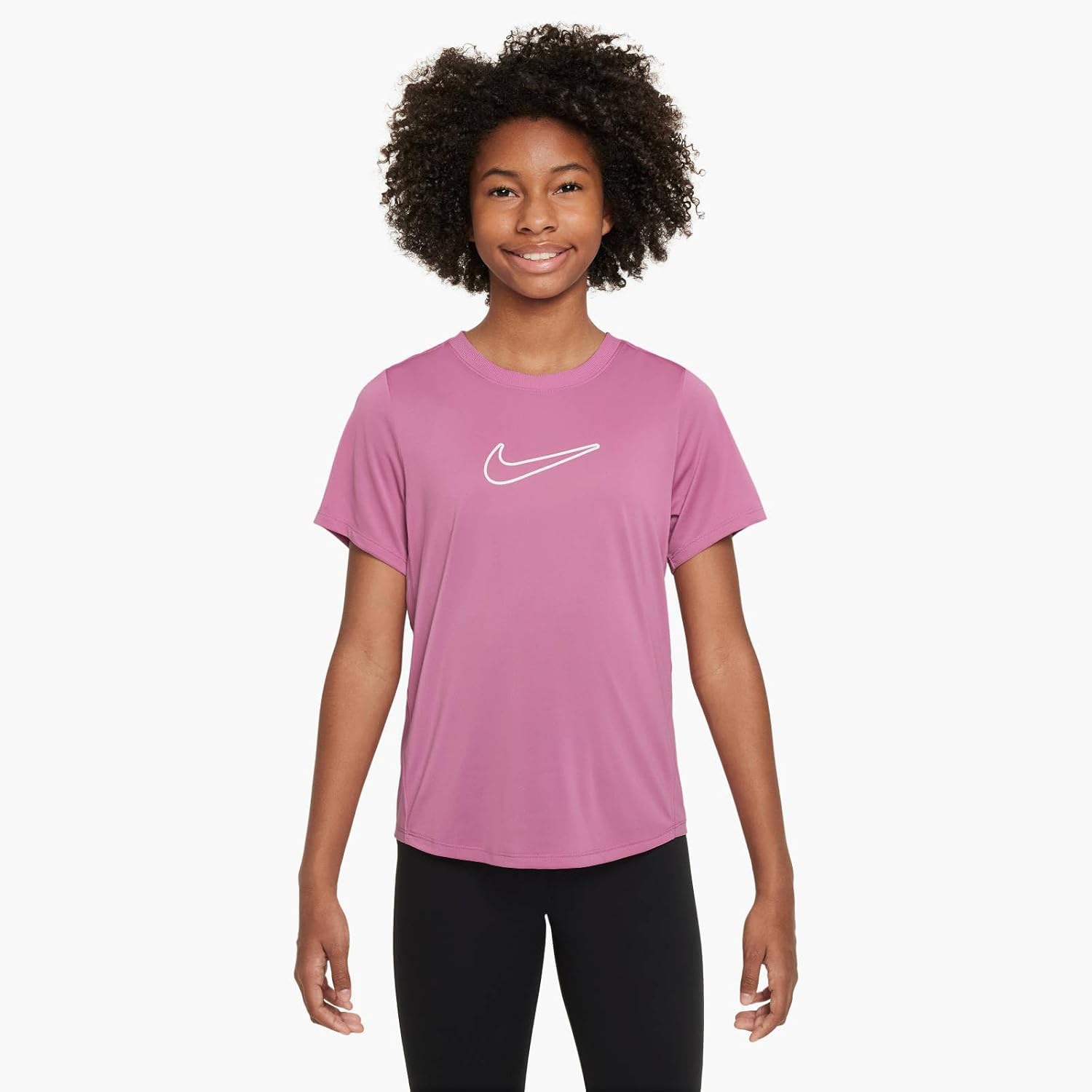 Nike Unisex Kinder df One Std Ss HBR T-Shirt (1er Pack) – Bild 2