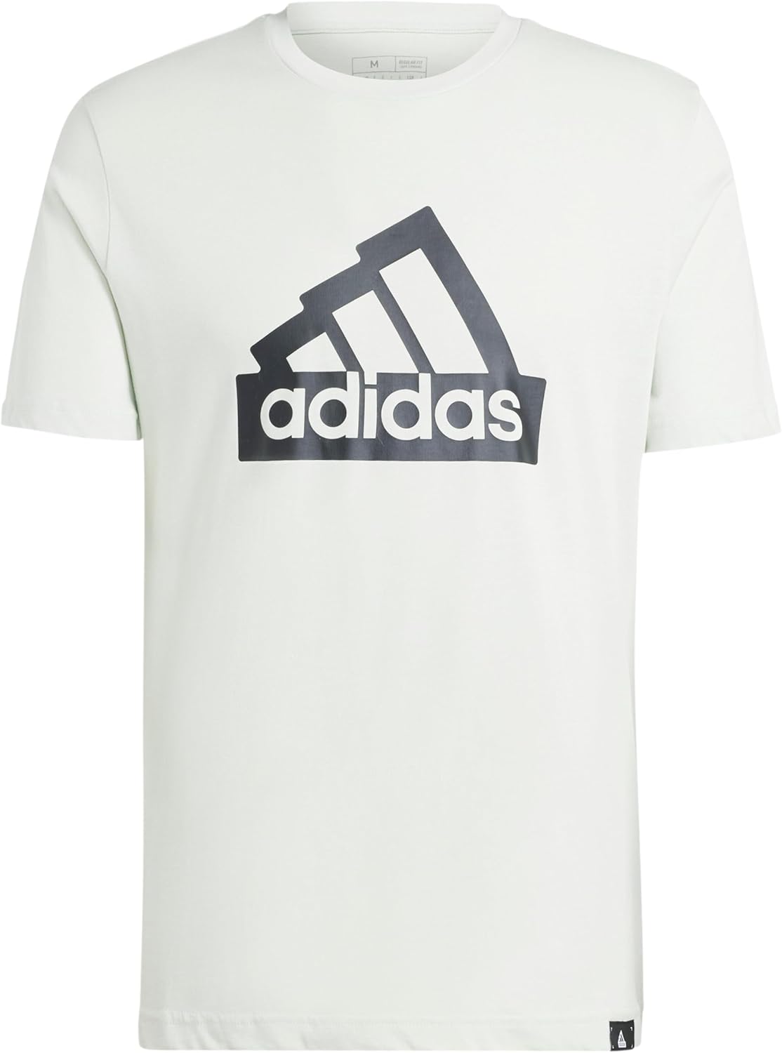 adidas Männer modernes wesentliches grafisches Tee, Leinengrün, m