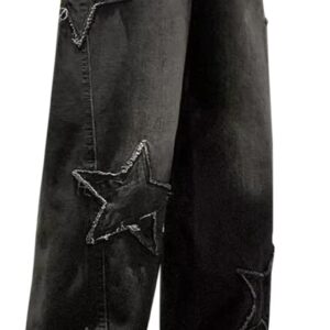 Baggy Jeans Herren gewaschene Jeans Lange gerade Wanderhosen Winter lange Sporthosen Outdoor mit Taschenhosen regelmäßige fit elastische Anzughosen Baumwollsporthosen Freizeit Freizeit