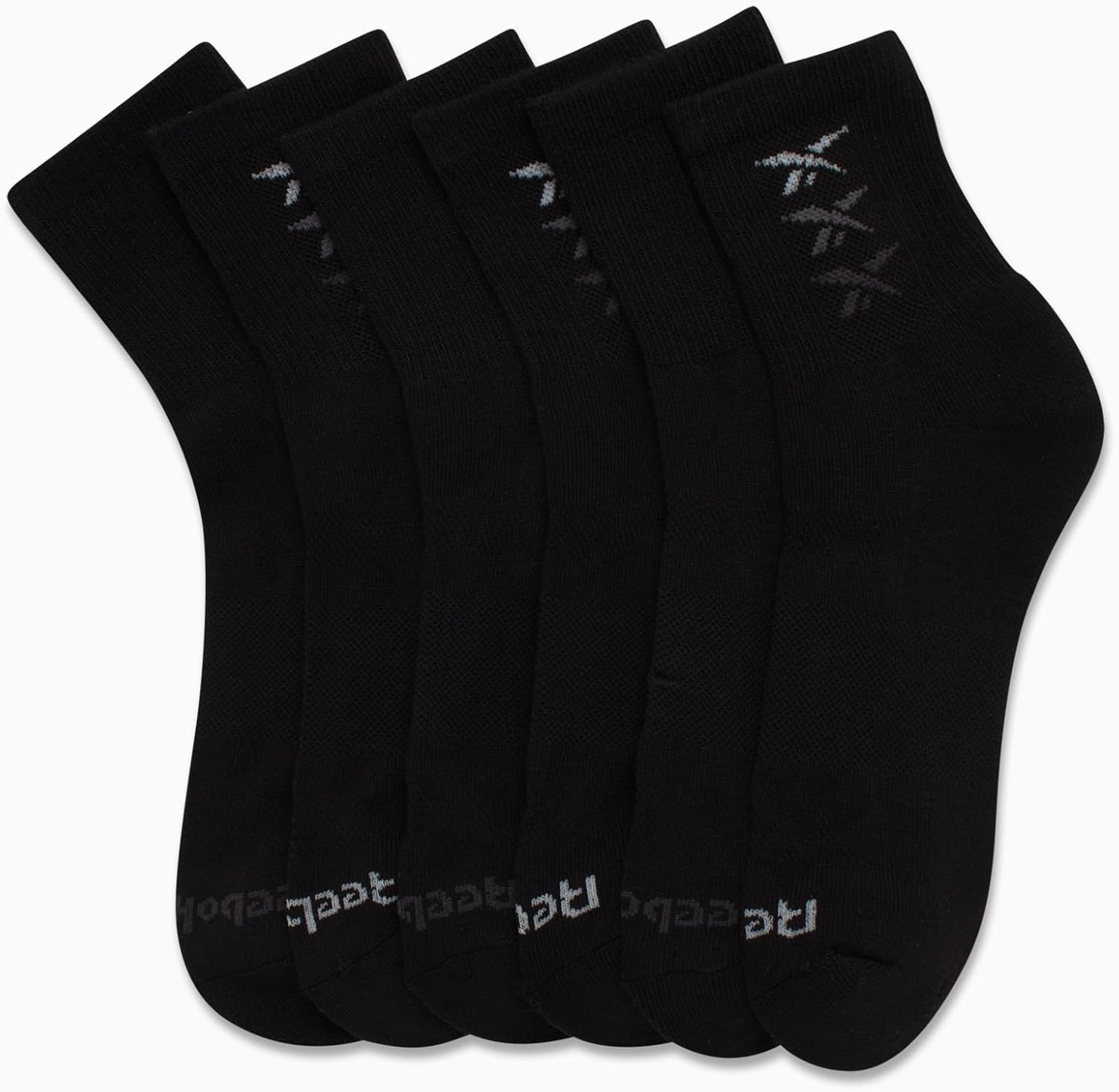 Reebok Ladies Socks - Cushion High Quarter Cut Socken (6) Packung (6) – Bild 4