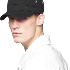 Cacuss Herren Baseball Cap Military Flat Top Verstellbar