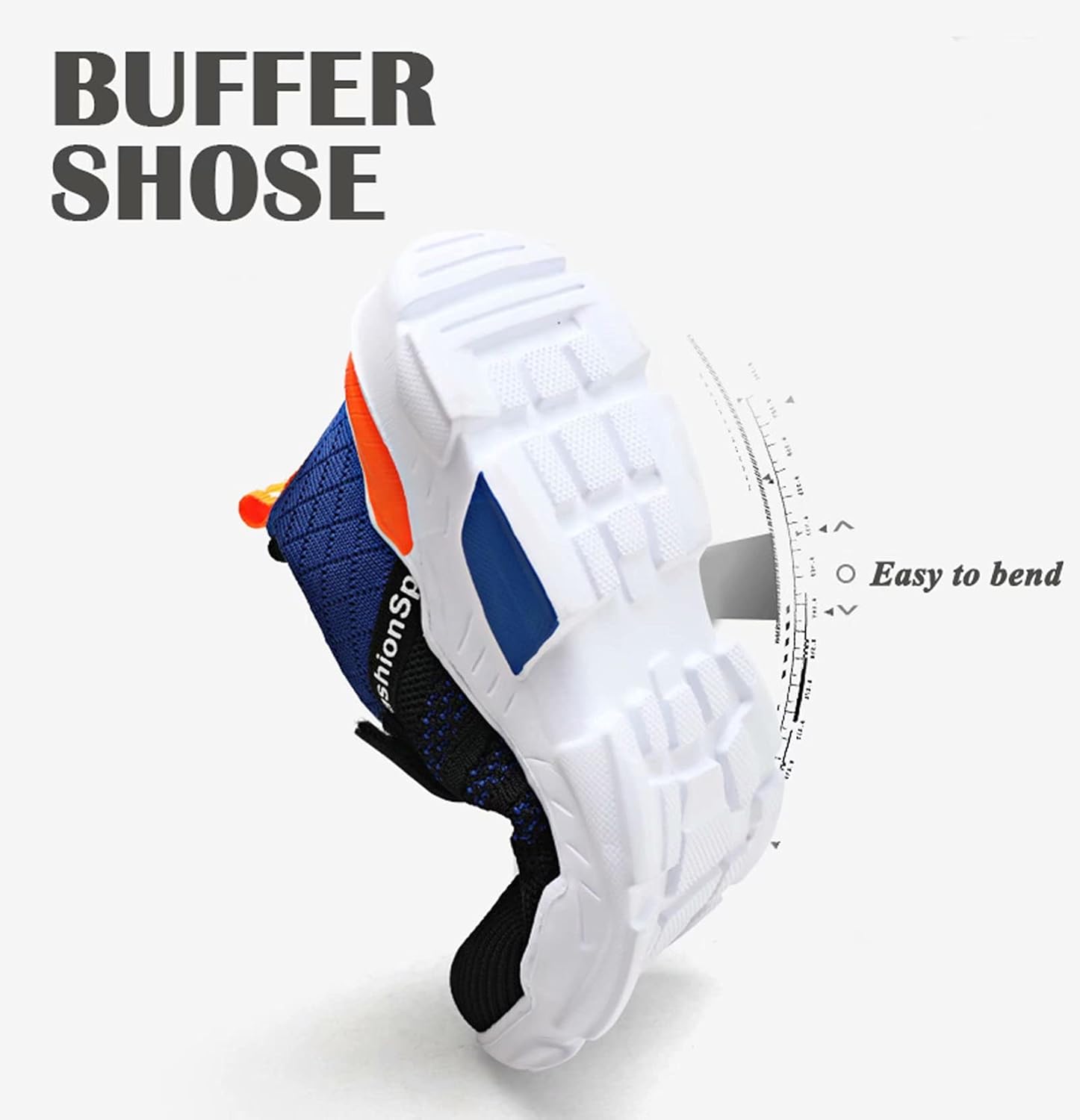 Cozozn Trainer Jungen Mädchen Sportschuhe Kinder Innenschuhe Laufschuhe Trainer Fitnessschuhe Leicht atmungsaktive Nicht-Slip 27-38 EU – Bild 5