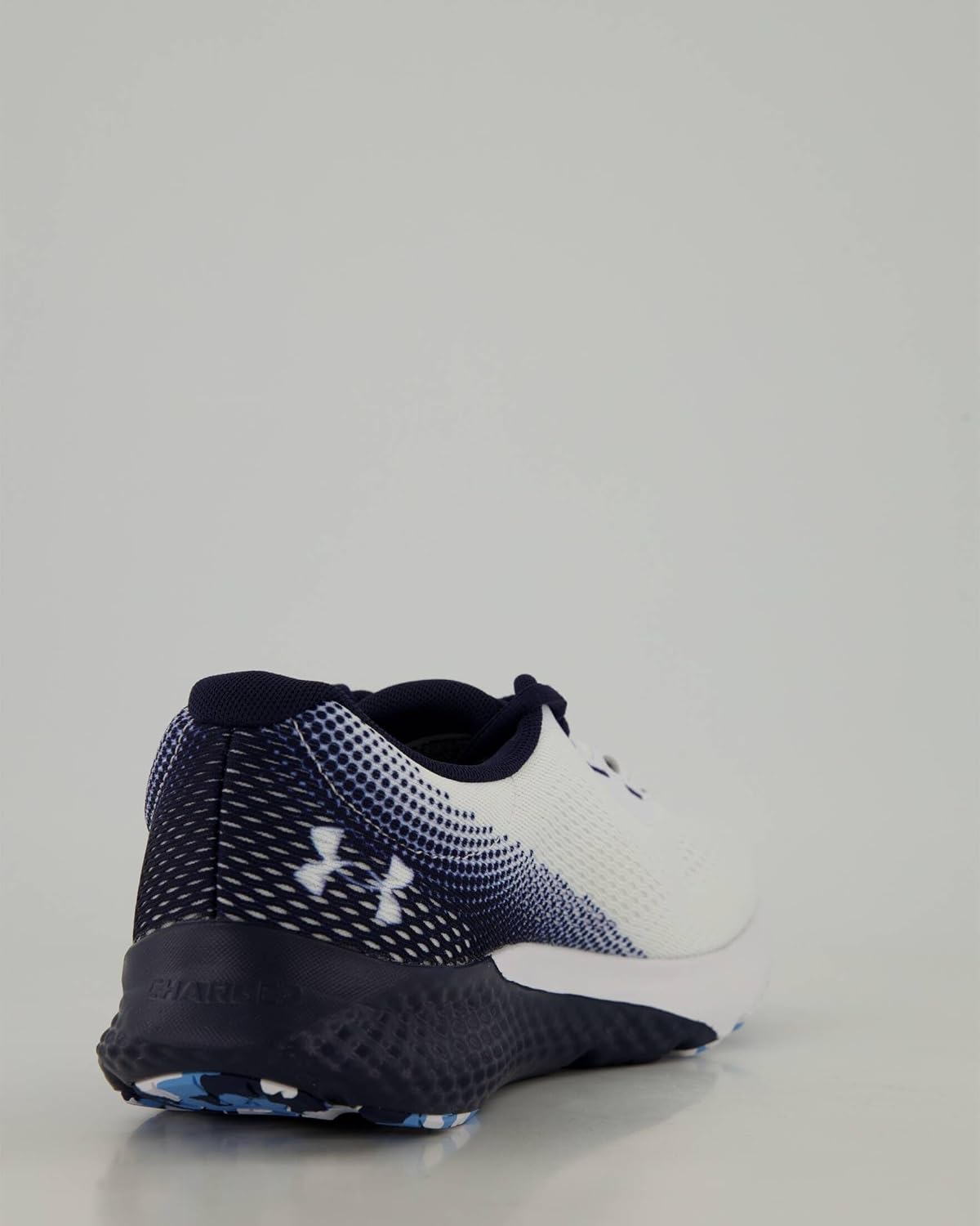 Under Armour Herren -Laufschuhe geladen Rogue 4 Weiß / Blau (902), 45 EU, Weißblau – Bild 4