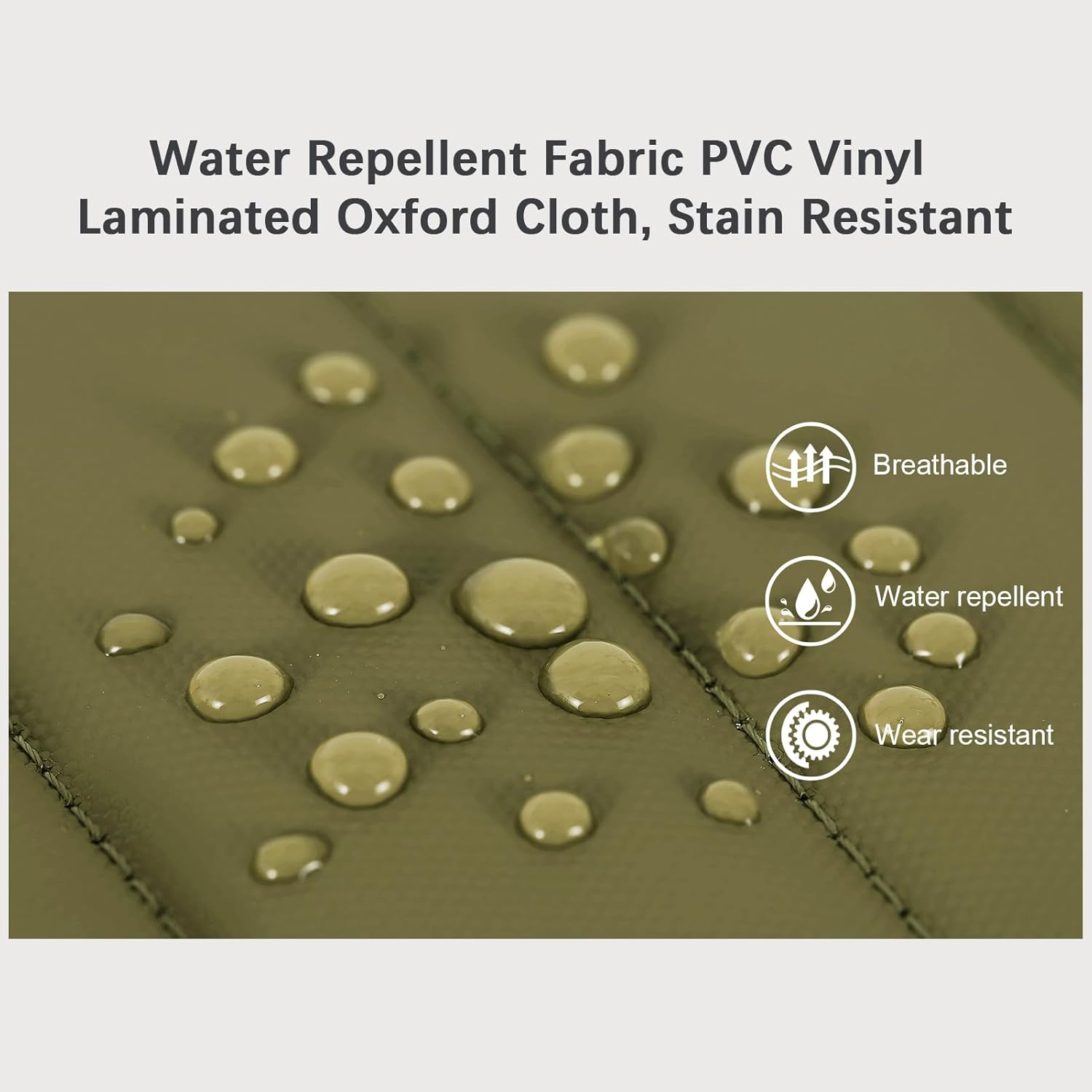 Contail 86L Faltbarer Reise -Rucksack mit gepolstertem, gesteppten Basis, wasserdichtem, faltbarem Reiserucksack mit verlängerten Tragetaschen, Armeegrün, Reisetasche – Bild 9