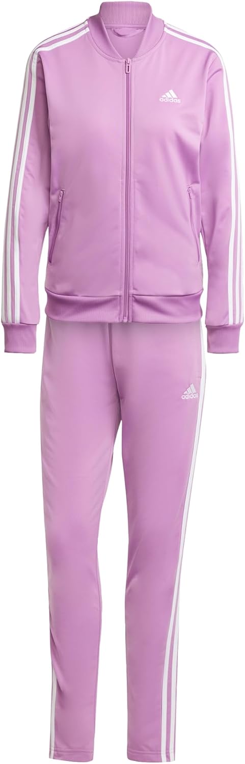 adidas Damen Essentials 3-stripes Track Suit Trainingsanzug