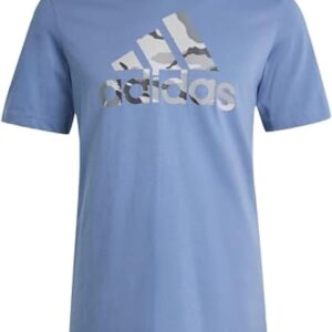 adidas Herren-Camo-Abzeichen für Sport grafisches Tee-T-Shirt