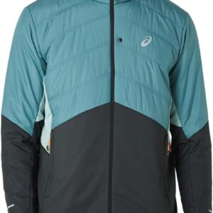 ASICS Winter Running Jacke – S, Misty Teal/Graphit Grey