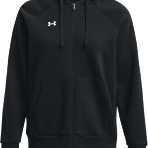 Under Armour Damen UA Rivale Vlies Hoodie mit vollem Reißverschluss Sweatshirt (Packung von 1)