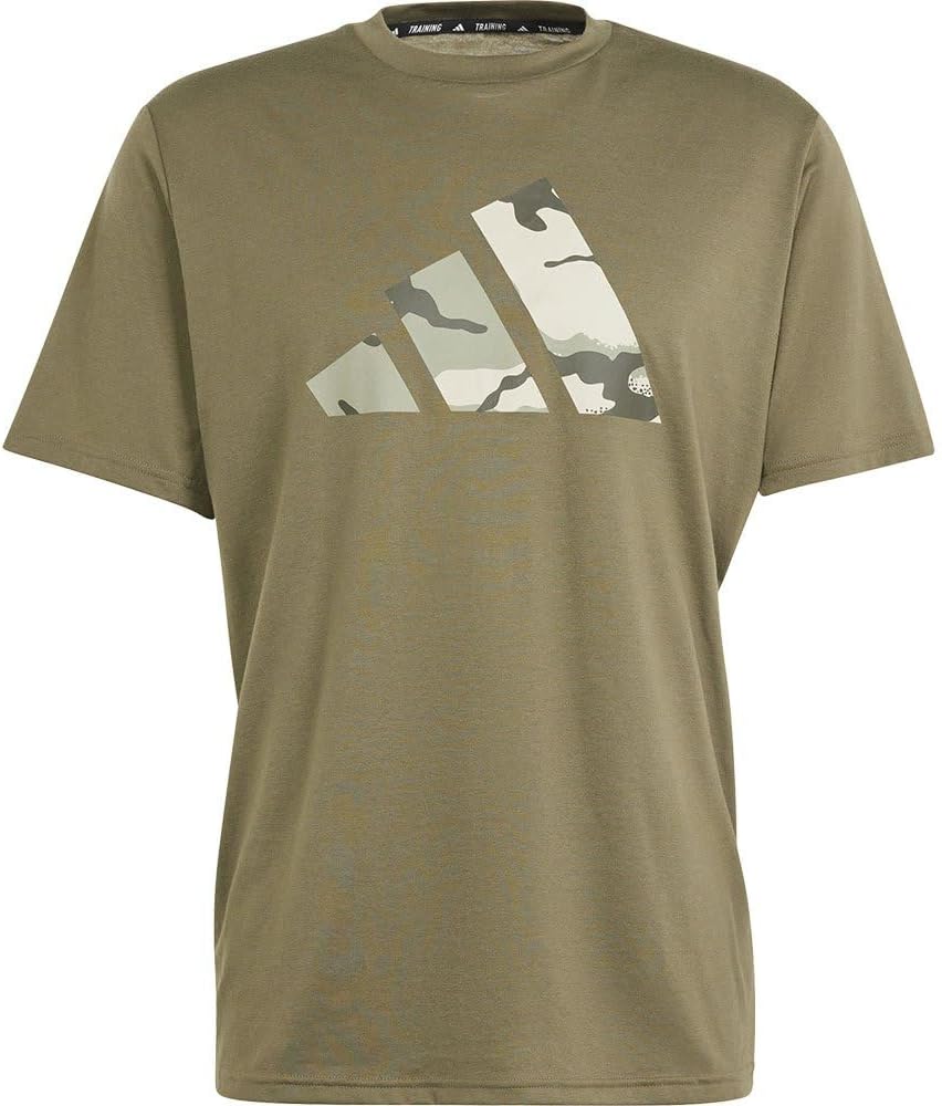 adidas Herren-Traines-Essentials Saisonal Brand Love Camo Tee T-Shirt – Bild 3