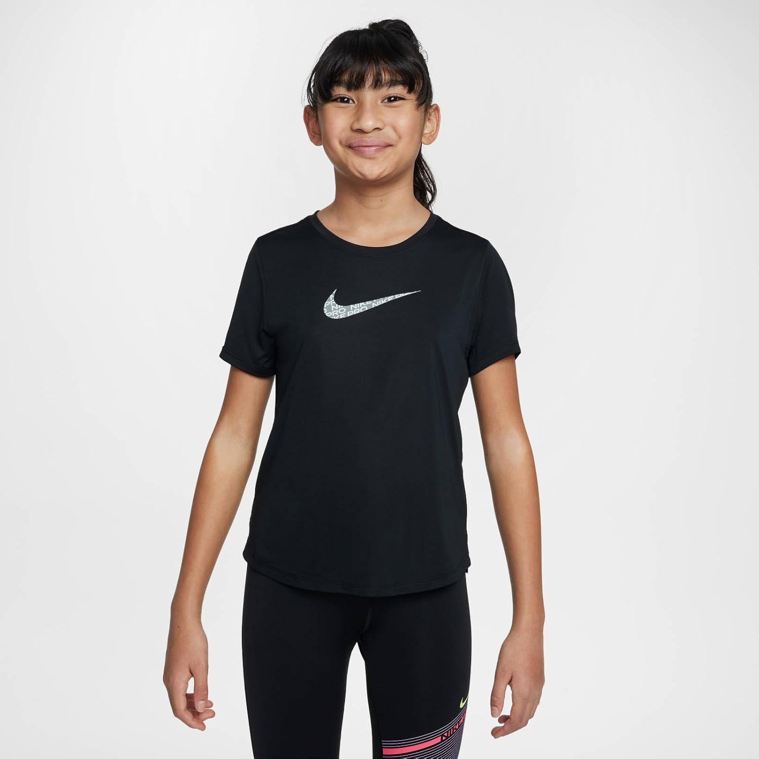 Nike Girls One Classic Dri-Fit ältere Kinder (Mädchen) Top – Bild 2
