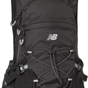 Neue Balance Männer Frauen Unisex Running Rucksäcke und Rucksäcke mit Hydratationblasen, eine Größe, Schwarz