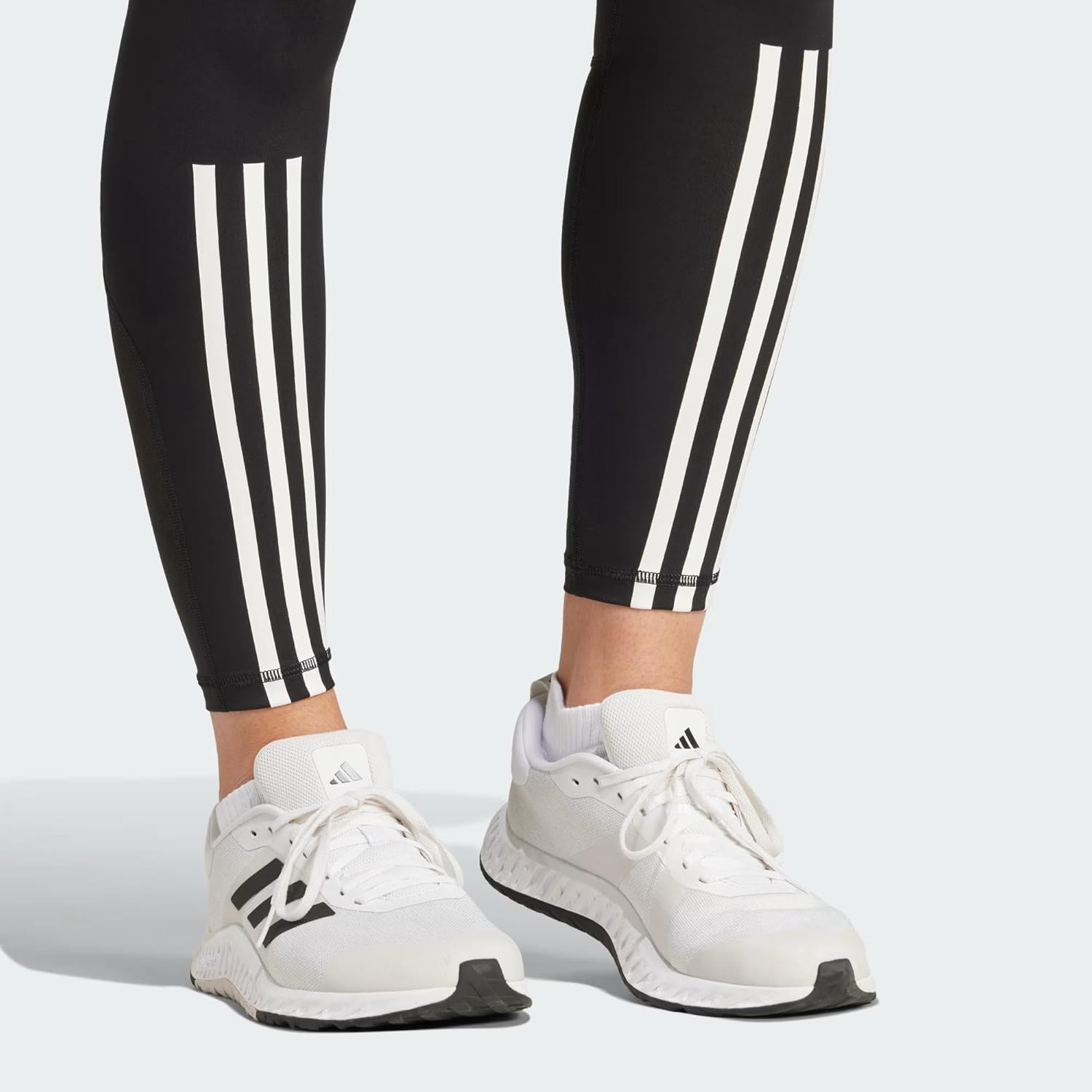 adidas Damen Strumpfhose Techfit 3 Stripes 7/8 Leggings – Bild 6