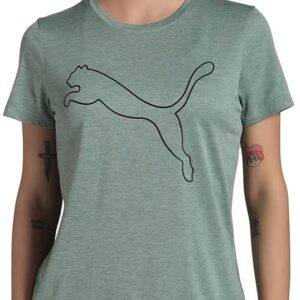 Puma Unisex W Tad Essential Heather Logo Tee T-Shirts (Packung von 1)