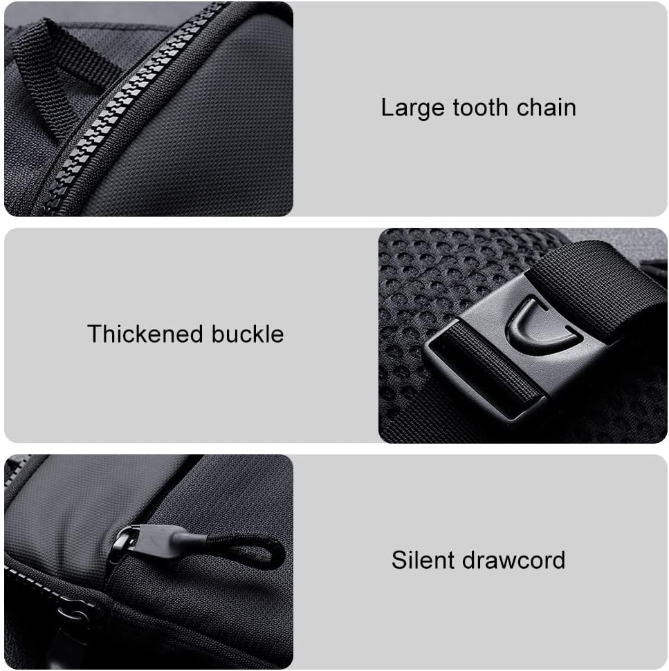 Dongker Sling Brust Crossbody Bag, wasserdichte Umhängetasche, Crossbody -Bag -Rucksack für Männer und Frauen, die im Freien im Freien wandern – Bild 2