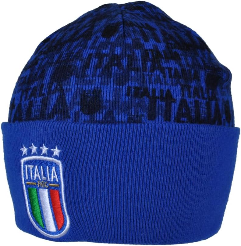 Figc Unisex 253045 Mütze Hut, Blau, Einheitsgröße, Blau – Bild 6