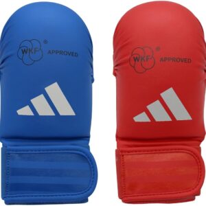 Handschuhe Fäustlinge für Karate / Fit -Boxen adidas blau WKF zugelassen