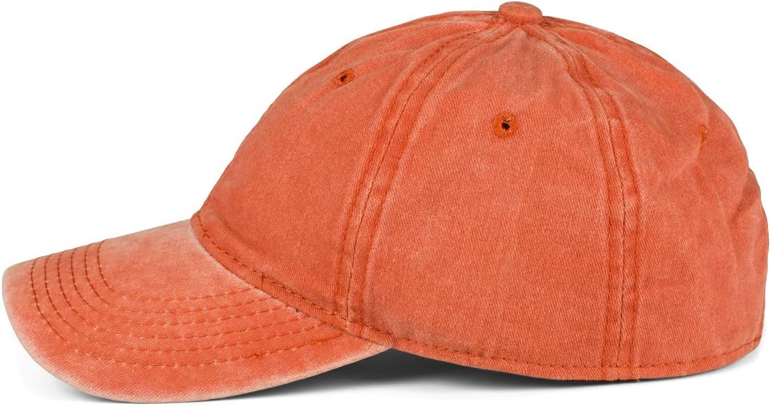StyleBreaker 04023054 Unisex 6-Panel-Vintage-Kappe, einfach gewaschener Look, Baseballkappe, Metallschnalle, einstellbar – Bild 2