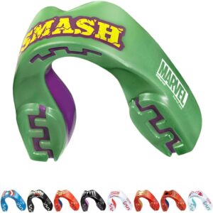 Marvel The Hulk Sport Mund Guard Erwachsener und Kinder Sportarten für alle vollen Kontaktsportarten wie Rugby, MMA, Kampfkunst, Kickboxen, Judo, Hockey & Boxen