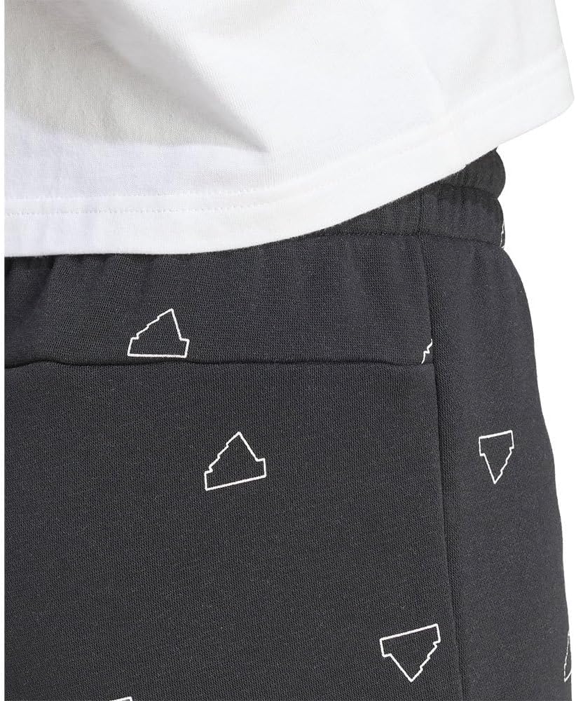 adidas Frauenmonogramm Fleece Fleece Grafikshorts lässig – Bild 6