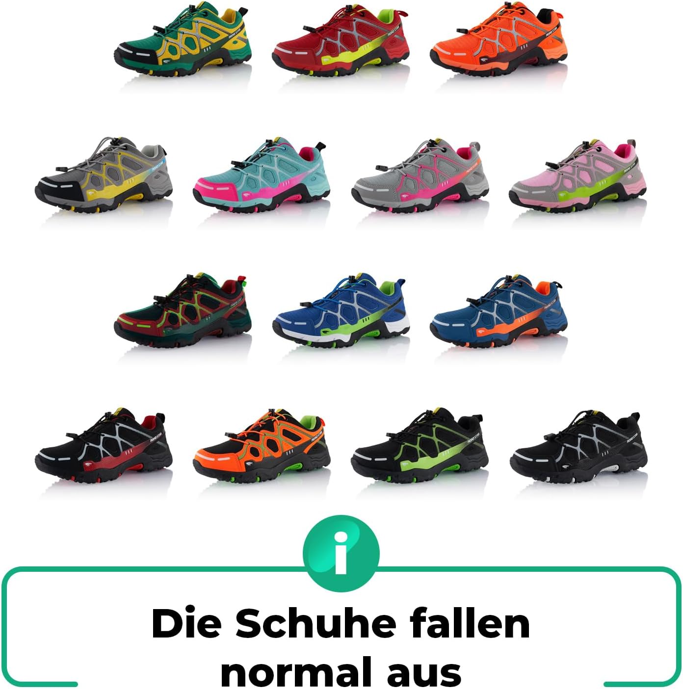 Footwear® Frauen / Herren -Wanderschuhe, atmungsaktive Trekkingschuhe – Bild 7