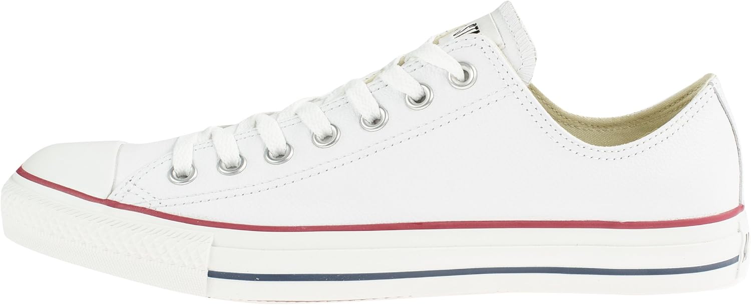 Converse Chuck Taylor All Star Leder Low Top Herren -Trainer weiß – Bild 5
