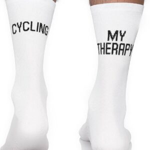 Todo -Fahrradocken für Männer und Frauen, atmungsaktive Rennradsocken, Radsportsocken für Männer mit Motiv, Laufsocken
