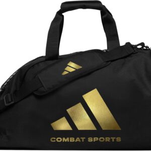 Adidas Training Sportsack 2-in-1 Schwarz/Gold 59 Liter, Schwarz, Rucksack
