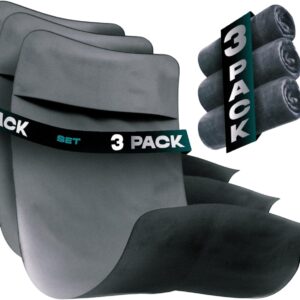 Uonel Industry Sporttuch Fitnessstudio 90 x 40 Fitnesshandtuch Set 3 Sporttücher Microfibre-Handtücher Sporttuch Sporttuch Fitnessstudio Microfibre Nicht-Schlupf-Maschine